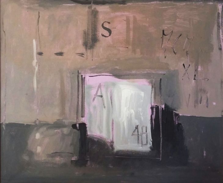 2016---Da-scrivere-ancora---tecnica-mista-su-tela---cm-50x60